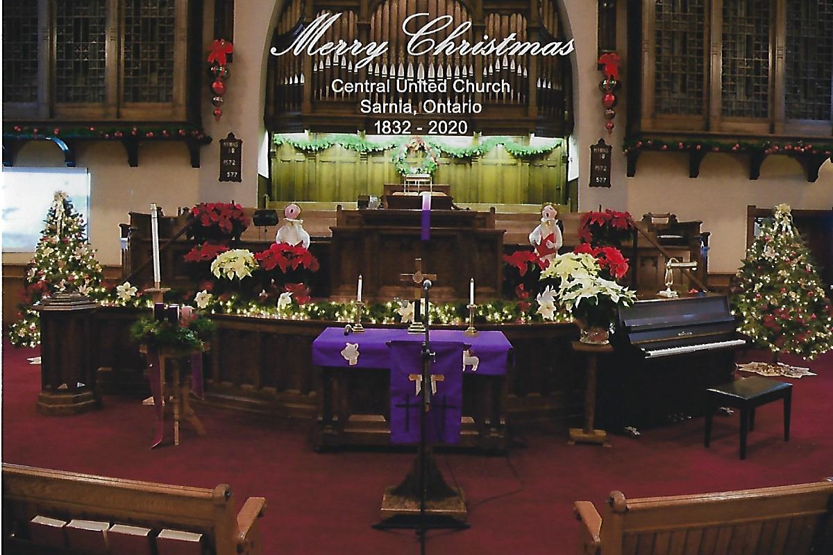 2019 Central United Church Xmas Card