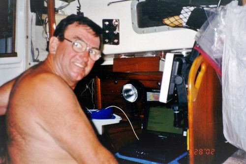2002 East Carib Brian does email underway