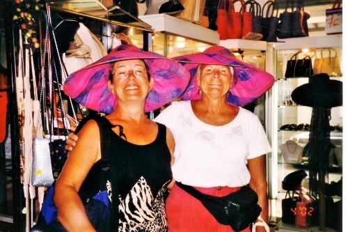 2002 Martinique kathy & Yvonne shopping Fort de France