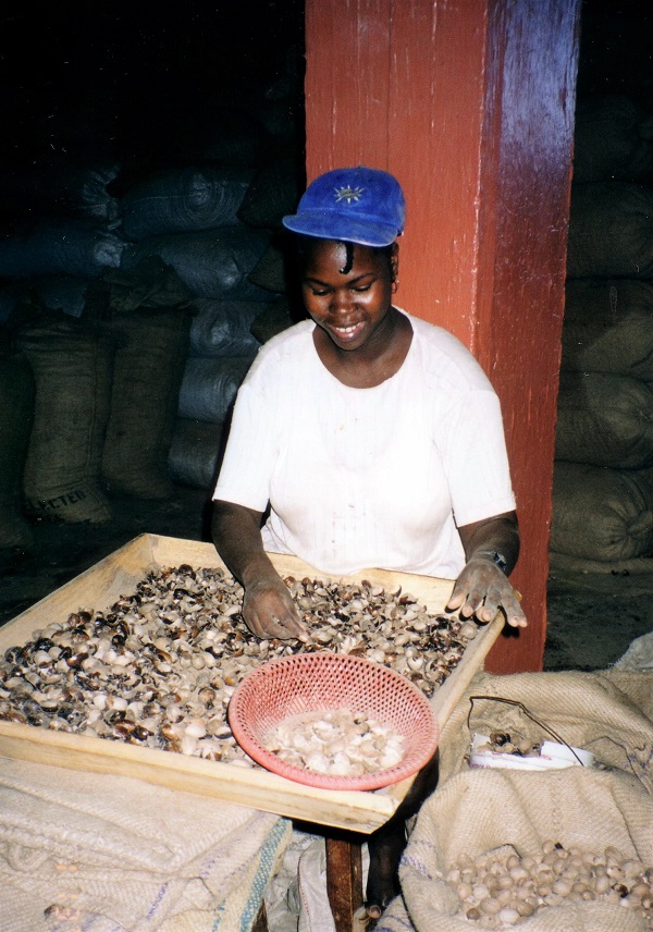 2003 Grenada Nutmeg Factory worker