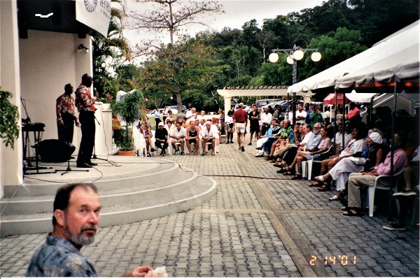 2001 Trinidad Carnival preparation at Crews Inn