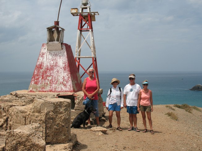 A hike to the light
        house with Reality annd Sours