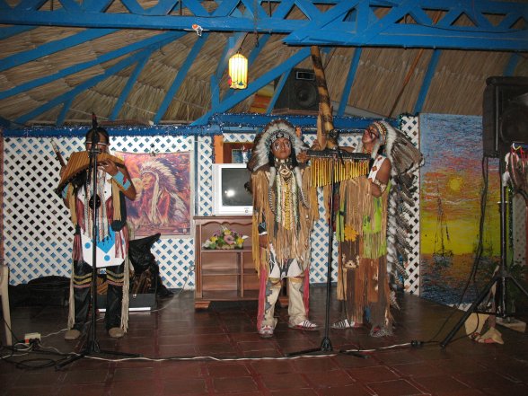 Ecuador Indigenous
        Band at Birthday Party