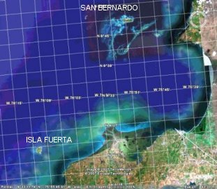 Google view Sna
        Bernardos to Isla Fuerta