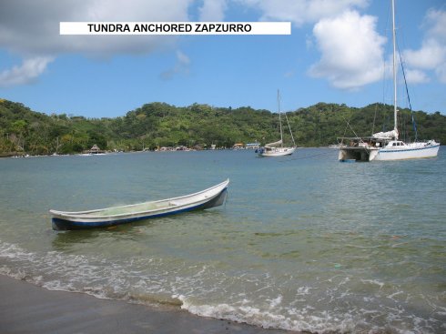 Tundra anchored
        Zapzurro harbour