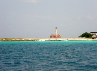 The light
          house we viewed as we rounded the south east tip of Curacao in
          the Dutch Antilles