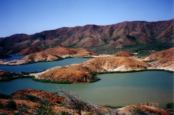 View of the
          Laguna Grande in the Golfo de Cariaco Venezuela