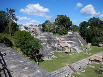 The ruins of eight
          more temples in the jaguar Complex