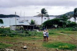 Anchorage on the
        South side of the Los Testigos Venezuela