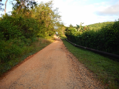 The
        road through Esmeralda built by the Pipeline Company