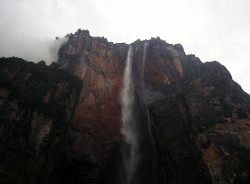 After
          an hour hike this was a view of the top of Angel Falls