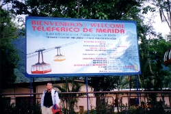 Sign at the entrance
        to the Teleferico