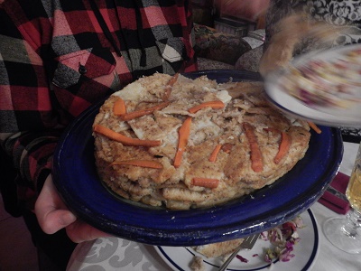2016 BC Xmas eve Titania"s meal of Sole