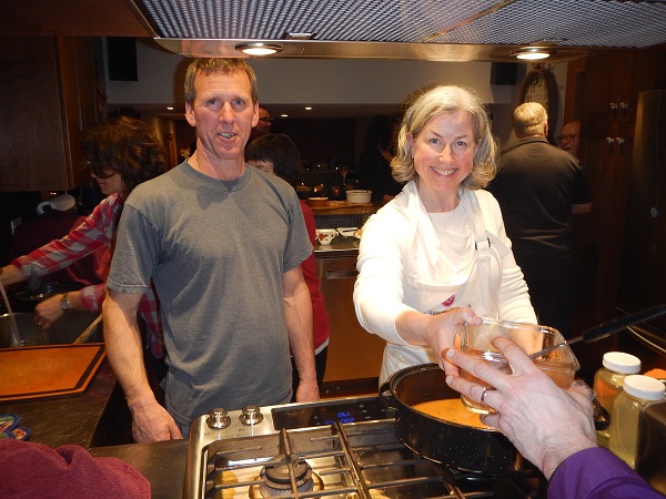 2017 Greg & Titania at Boxing Day Dinner in Delta