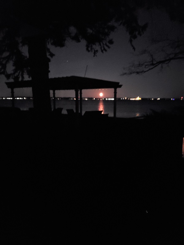2020 BCt The November Full moon sets in the West