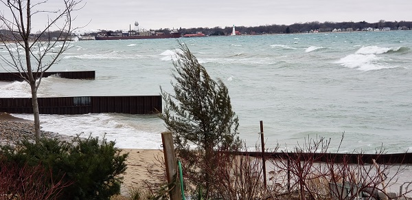 2022 BCt The Freighter Arthur M Amderson enters Lake
            Huron