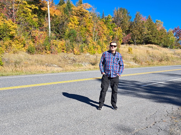 2022 Colour Tour Brian between Whitefish Falls and
          Espanola