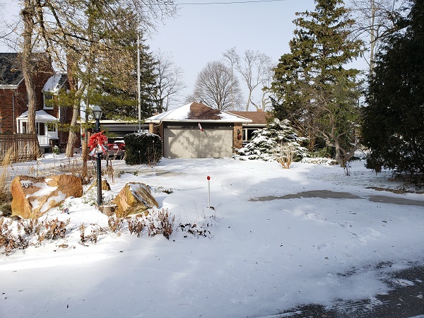 2022 BCt Driveway after the Storm Dec 24