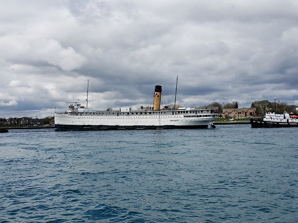 2023 SEEWATIN under the bridge heading for Kingston