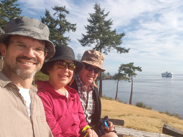 2023 Brian Rod Kathy Bellhouse Park Galiano
