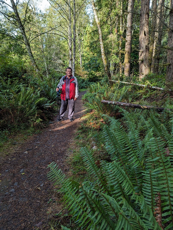2023 Galiano Brian Hiking Pebble Beach Trail
