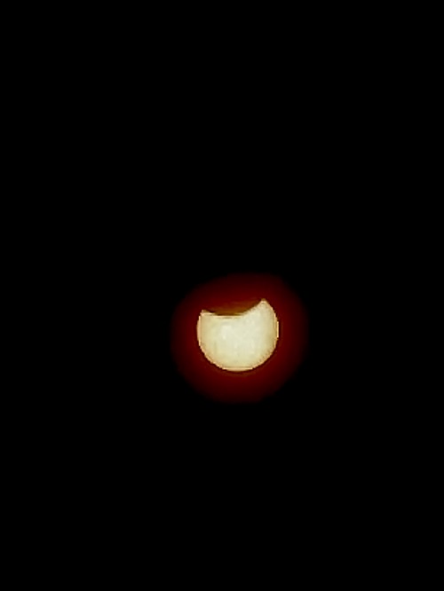 2024 Marsh 8 Lunar Eclipse Begins