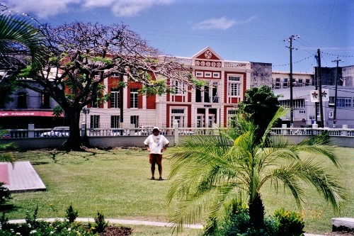 2002 St Lucia Brian at Castries