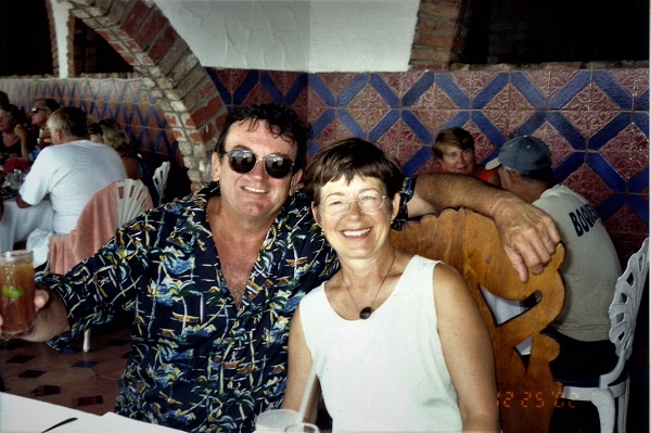 2002 Grenada Xmas B&K enjoy some time off the boat