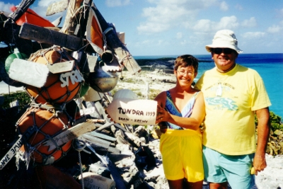 On the Top of Bo Bo Hill on
            wardwick Wells in the Exuma Land and Sea Park