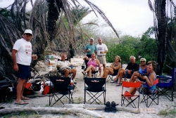 Borachos having
        Happy Hour on West Beach Blanqulila Venezuela