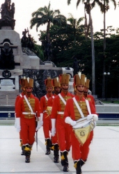 Changing the guard
        at Campo De Carabobo Venezuela
