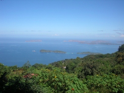 View from the top of
          Los Altos near PLC Venezuela